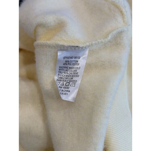 Ocean Drive NWT Cloud Fleece Half Zip Pullover in Lemon Size L - Picture 5 of 5
